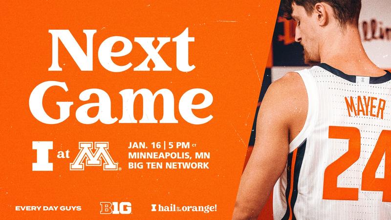 You are currently viewing Illini travel to Minnesota to face Gophers on MLK Day